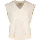 Gant 4805429 Knitted Vest Beige XS Femme