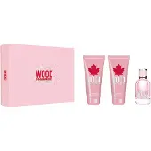 Dsquared2 Coffret Wood Femme Eau De Toilette 50ml + Shower Gel 50 Ml + Body Lotion 50 Ml 1 unité