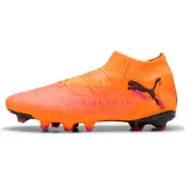 Puma Chaussure de foot 'Future 8 Pro' orange / fuchsia / rouge feu