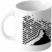 Santini Uci Mtb World Championships 2025 Mug Blanc