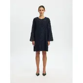 Selected Robe bleu marine