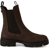 Tamaris Bottes Chelsea Cuir - Mocca Nubuc