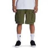 Dc-shoes Tundra Cargo Shorts Vert S Homme