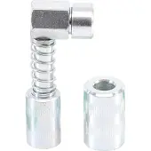Bgs Tuyère pour pompe à graisse coudée (Pistolet à graisse)