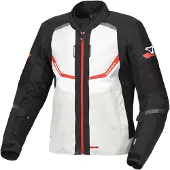Macna Tondo Gris Rouge s Textile Summer Blouson Taille 2XL