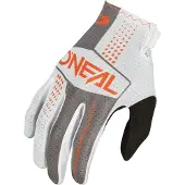 O'Neal Matrix Split Gris Orange Gants de Motocross Taille 2XL