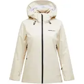 Peak Performance - Veste de ski isolante - W Anima 2L Insulated Jacket Sand Fog pour Femme - Taille XS - Beige
