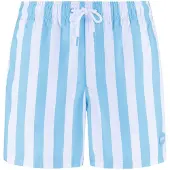 Shiwi Shorts de bain bleu clair / blanc