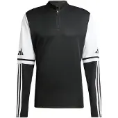 Adidas T-Shirt fonctionnel 'Squadra 25' noir / blanc