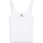 Calvin Klein Jeans Haut noir / blanc