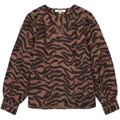 Garcia J50030 Long Sleeve Blouse Marron M Femme