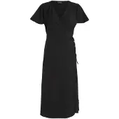Protest Amara Short Sleeve Long Dress Noir M Femme
