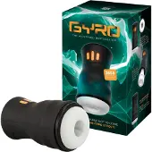 You2Toys Gyro - masturbateur rotatif vibrant - noir