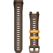 Garmin Instinct 3/instinct Crossover Amoled 22 Mm Silicone Strap Marron