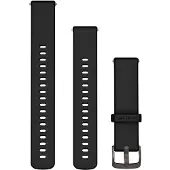 Garmin Bracelet de montre en silicone avec boucle gris Quick Release
