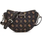 GUESS Sac à bandoulière 'Sac Bandoulière Silia Girlfriend Sat Espresso Logo GP989018' marron