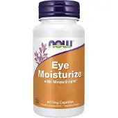 Now , Hydratant Yeux avec MaquiBright, 60 Gélules Végétales