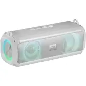 Mars Gaming MARSGAMING MSB-XT, Portable Speaker + Bar de Sound 2in1, Lighting RGB Dynamic, System de Sound 4 Drivers 20W, Speaker Bluetooth 5.3 + AUX/MicroSD/USB/Radio FM, White