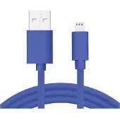 BigBen Interactive Câble USB A / Lightning 2.4A 1m FastCharge 12W Bleu WOW