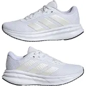 Adidas Chaussure de course 'Galaxy 7' beige / blanc