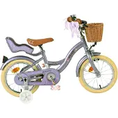 Volare Vélo enfant Blossom - Fille - 14 pouces - Violet