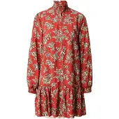 Pepe Jeans pour femme. PL9537693 Robe Paloma marron (L), Casuel, Viscose, Manche longue