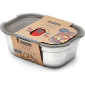 Black+blum Multi-function Square S 1.1l Lunch Box Argenté