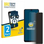 BROTECT Film anti-regards Anti-Spy Privacy Film de protection contre la lumière bleue (Samsung Galaxy A31), Téléphone portable : film de protection, Transparent