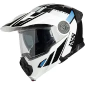 IXS Venture 1.0, casque rabattable ,Noir/Blanc ,XXL