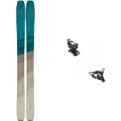 Atomic - Packs skis de randonnée - Skis de randonnée - Pack Backland 101 W 2026 pour Femme en Bois - Bleu