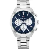 Tommy Hilfiger Hudson 40 Mm Watch Argenté Homme