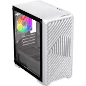 KEEP OUT Xc-220 Glass Argb Pc Tower Case Blanc