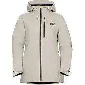 Jack Wolfskin Flowline 3in1 Detachable Jacket Beige S Femme