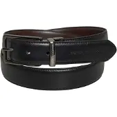 French Connection Ceinture réversible avec surpiqûres hommes - Noir/Marron