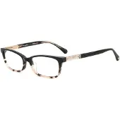 Kate spade Lunettes de Vue - - LAUREL - Black Shaded Havana - Acétate - 50/16/135
