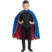 Chaks Cape de chevalier reversible - Dragon et Lion
