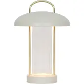 Nordlux Lampe de table Mirano Brun sable rechargeable