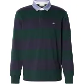 Gant T-Shirt vert foncé / aubergine