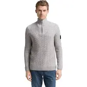 Tom Tailor Pull-over gris