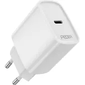 Pedea Schnellladegerät 20 Watt (20 W, 1 portion), Chargeur USB, Blanc