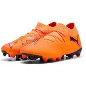Puma Chaussure de foot 'Future 8 Match' orange / rose / noir