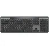 Logitech Signature Slim Solar+ wireless keyboard K980 clavier Universel RF sans fil + Bluetooth QWERTY Italien Graphite