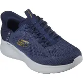 SKECHERS Baskets basses 'LITE PRO - PRIMEBASE' bleu chiné / jaune / blanc