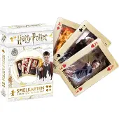 Winning Moves Numéro 1 Cartes à jouer Harry Potter or Jeu de cartes Jeu de cartes Article de fan