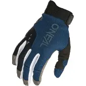O'Neal Revolution Noir Bleu Gants de Motocross Taille L