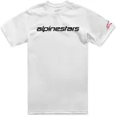Alpinestars Linear Wordmark 2.0 Short Sleeve T-shirt Blanc 2XL Homme