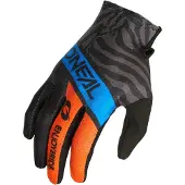 O'Neal Matrix Shocker Bleu Noir Orange Enfant Gants de Motocross Taille XL