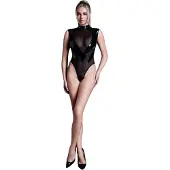 Allure Femme Fatale - body femme transparent - noir