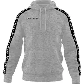 Givova Terry Band Hoodie Noir 8-10 Years Enfants