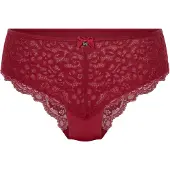 Hunkemoller Culotte 'Marine' rouge carmin
